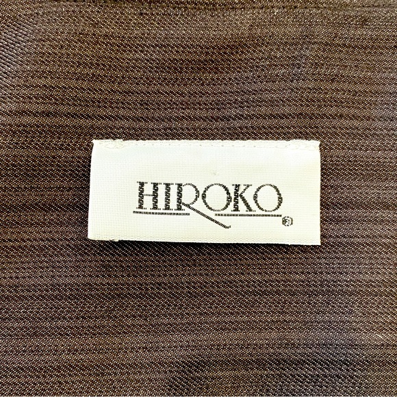 Hiroko lightweight lined jacket with front button pocket detail. Women’s size M - Picture 8 of 10